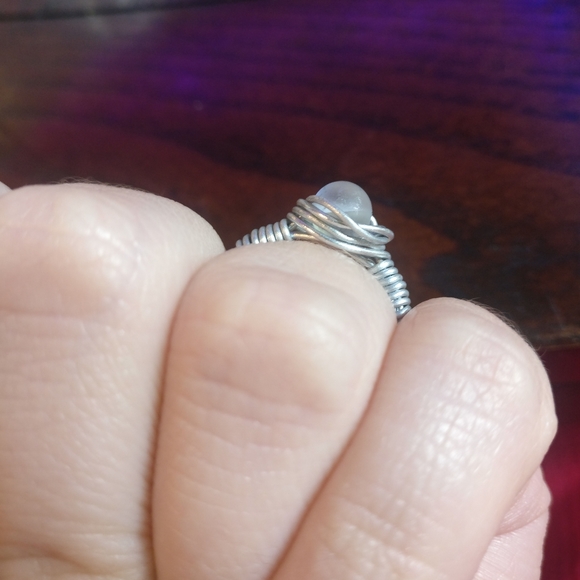 💎✨ Moonstone Wrap Ring - Picture 7 of 7